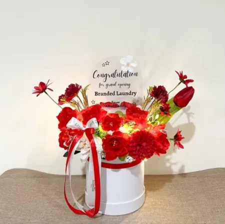 Bloom Box Akrilik Ucapan Grand Opening Pulau Taliabu