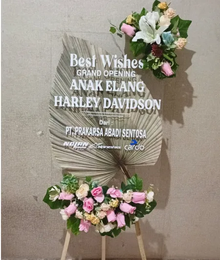 Papan Akrilik Ucapan Grand Opening Pulau Taliabu